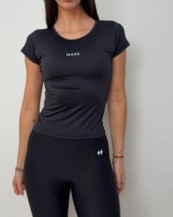 REMERA COMPACT - NEGRO